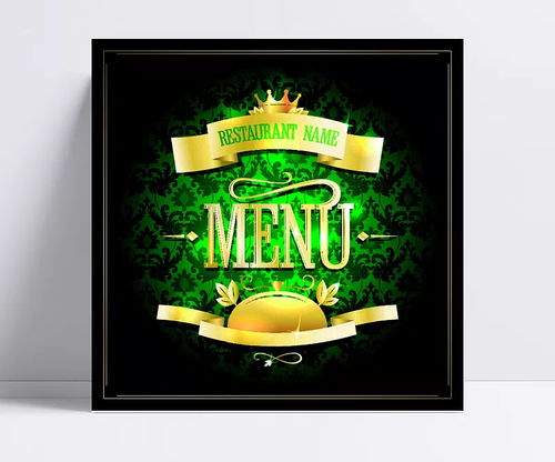 創(chuàng)意菜單設計 矢量素材在廣告與VI設計中的多元應用